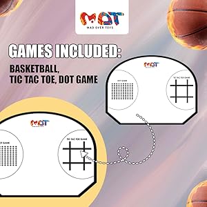 Mad Over Toys 3-in-1 Adjustable Basketball Set for Kids A+ Image 2