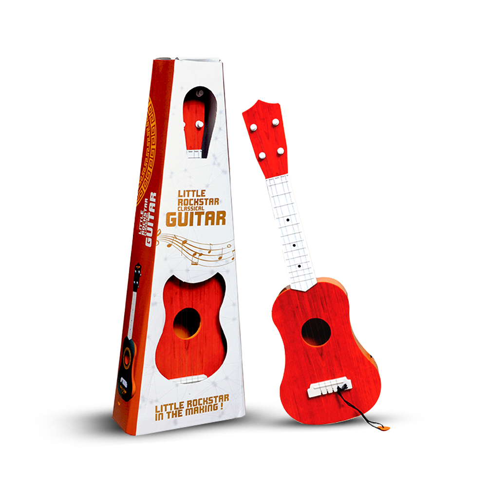 Mad Over Toys Little Rockstar Classical Guitar for Kids | Beginner Musical Instrument for Home, Learning & Gift