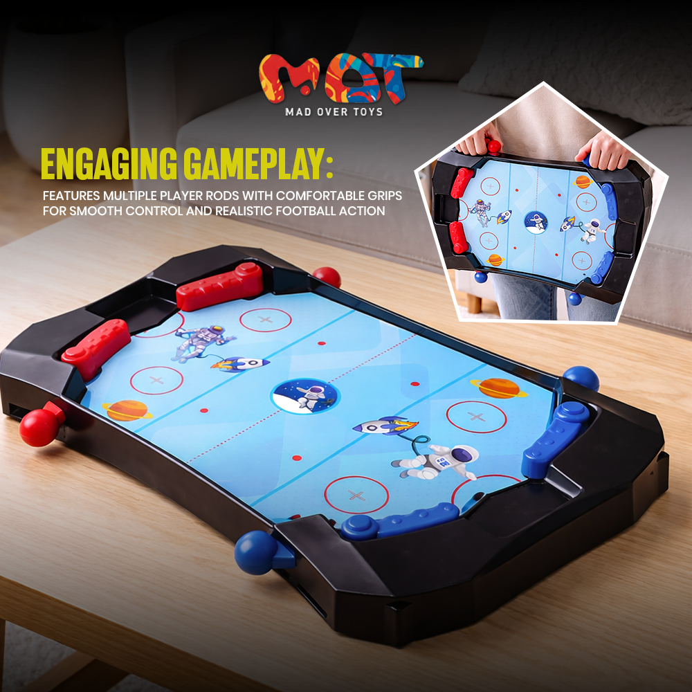 Mad Over Toys Ice Hockey Battle Game for Kids | Indoor Table Hockey Game for Home, Playroom & Gift