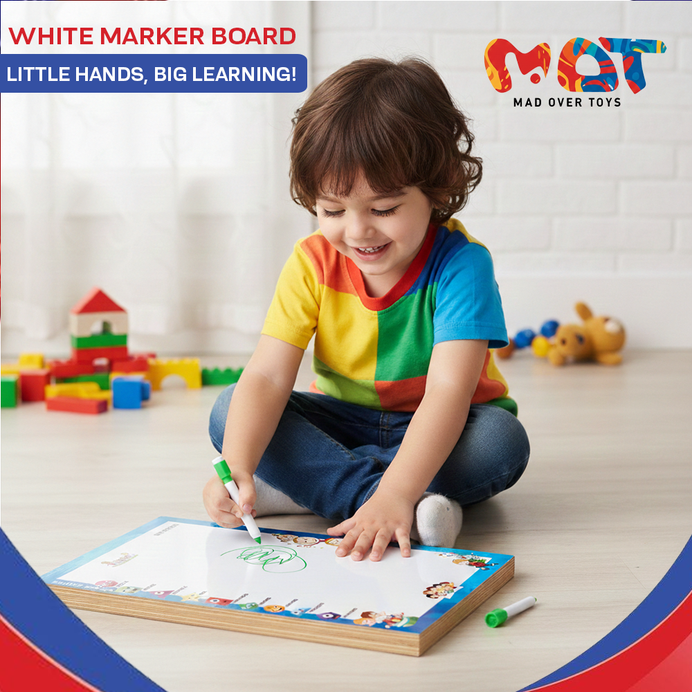 Mad Over Toys 2 In 1 Junior String Hockey for Kids | Indoor Table Game for Home, Playroom & Gift