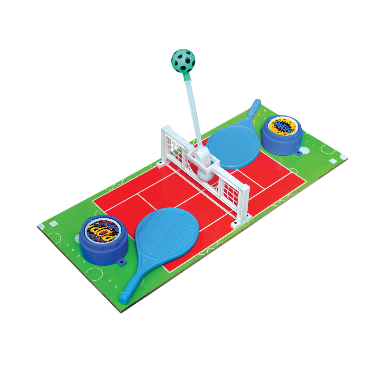 Mad Over Toys Lawn Tennis Battle Big Set for Kids & Family | Indoor Outdoor Lawn Tennis Game for 2 Players | Fun Competitive Tennis Play Set for Home Use