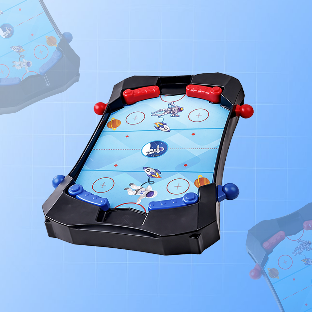 Mad Over Toys Ice Hockey Battle Game for Kids | Indoor Table Hockey Game for Home, Playroom & Gift