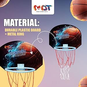 Mad Over Toys 3-in-1 Adjustable Basketball Set for Kids A+ Image 3